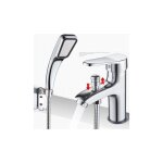 Mitigeur de douche robinet de douche robinet monotrou  double usage chaud et froid alliage?robinet de ...