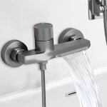 Mitigeur douche thermostatique, mitigeur thermostatique bain douche en laiton, mitigeur baignoire avec ...