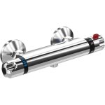 Coavas - mitigeur de douche thermostatique  fixation murale anti - brlure, raccord g 1 / 2', robinet ...