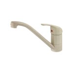 Kramer - mitigeur d'�vier de cuisine bec mobile couleur vieille pierre.