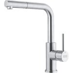 Mitigeur vier glenda  bec haut orientable avec douchette - saillie : 220 mm - matriau : inox 304 - ...
