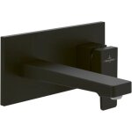 Villeroy&boch - mitigeur lavabo mural villeroy et boch architectura square avec vidage push open noir ... Villeroy&boch - mitigeur lavabo mural villeroy et boch architectura square avec vidage push open noir ...