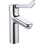 [jamais utilise] mitigeur de lavabo porcher okyris pro poigne rallonge sans tirette et vidage chrome ...