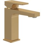 Villeroy&boch - mitigeur lavabo villeroy et boch architectura square sans tirette or bross