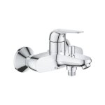 Mitigeur monocommande bain / douche grohe swift - 24335001 - chromé - montage mural apparent Mitigeur monocommande bain / douche grohe swift - 24335001 - chromé - montage mural apparent