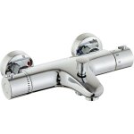 Mitigeur thermostatique de bain, bec cascade, mitigeur thermostatique de bain en laiton, avec bouton ...