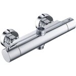 De mitigeur thermostatique double sortie pour colonne de douche