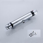 Mitigeur thermostatique de douche 2 sorties haute et basse robinet mlangeur anti - brlure en laiton ...