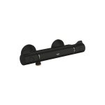 Grohe - mitigeur thermostatique de douche ap grohtherm 800, saillie 73 mm, noir mat Grohe - mitigeur thermostatique de douche ap grohtherm 800, saillie 73 mm, noir mat