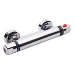 Ouylaf - mitigeur thermostatique pour douche, murale robinet thermostatique de douche avec bouton scuris ...