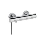 Mitigeur thermostatique de douche rumba ii avec longue poignee entraxe 80mm