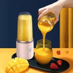 Mixeur portable rechargeable, format individuel, pour milkshakes et smoothies, mini mixeur à fruits, ... Mixeur portable rechargeable, format individuel, pour milkshakes et smoothies, mini mixeur à fruits, ...