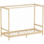 Ml - design - lit d'enfant but de foot, 90x200 cm, naturel (beige), en bois de pin, avec sommier à lattes ... Ml - design - lit d'enfant but de foot, 90x200 cm, naturel (beige), en bois de pin, avec sommier à lattes ...