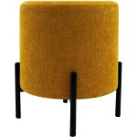 Mobili rebecca - pouf rebecca mobili cerro 43, 5x38x38 tissu polyester acier jaune noir moderne Mobili rebecca - pouf rebecca mobili cerro 43, 5x38x38 tissu polyester acier jaune noir moderne