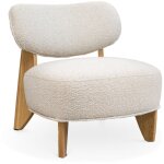 Mobilier deco - jeyz - fauteuil design effet peau de mouton beige Mobilier deco - jeyz - fauteuil design effet peau de mouton beige