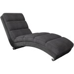 Mobilier1 - chaise longue comfivo 109, kronos 22 + poso 22, 84x62x180cm, tapisserie, pieds: plastique ...