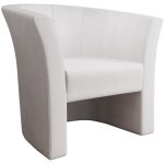 Mobilier1 - fauteuil meriden 100, soft 017, 76x71x65cm, faux cuir, 0 Mobilier1 - fauteuil meriden 100, soft 017, 76x71x65cm, faux cuir, 0