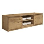 Mobilier1 - meuble tv sarasota 139, chtaigne, le nombre de portes: 0, nombre de tiroirs: 0, 120x36x38cm ...