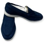 Mocassins en daim pour hommes old money 42