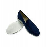Mocassins en daim pour hommes old money 42