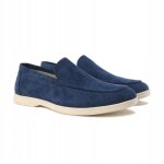 Mocassins en daim pour hommes old money 44