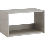 Moderna - meuble haut urban 60 cm mlamin 16mm chene gris 1 niche