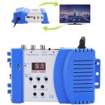 Modulateur rf hdmi, convertisseur av num�rique vers rf hdm69 modulateur portable standard vhf uhf pal ...