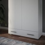 Module d'extension frank, blanc, 80x17. 4cm avec tiroir, vicco