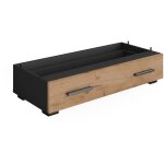 Module d'extension ingo, anthracite / chêne doré, 80x17. 4cm avec tiroir, vicco Module d'extension ingo, anthracite / chêne doré, 80x17. 4cm avec tiroir, vicco