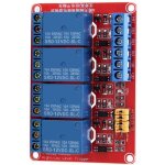 Module de relais � 4 canaux 5v, 12v, 24v carte d'extension de relais d�clenchement de bas niveau carte ...