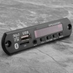 Module usb mp3 bluetooth 12v wma d�codeur carte audio fm aux tf radio pour voiture haut - parleur de ...