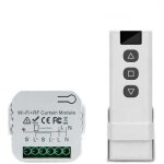 Module volet roulant connecté, avec rf télécommande, interrupteur volet roulant connecté en pourcentage ... Module volet roulant connecté, avec rf télécommande, interrupteur volet roulant connecté en pourcentage ...