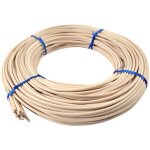 Okaffarefatto - moelleux naturel en rotin  4 mm pour chaises, tissages, paquet de 3 mtres
