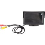 Moniteur de voiture, moniteur de caméra de recul à écran lcd 480x272 noir v1 / v2 entrée 16:9 avec pare ... Moniteur de voiture, moniteur de caméra de recul à écran lcd 480x272 noir v1 / v2 entrée 16:9 avec pare ...