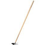 Monmobilierdesign - ogrod serfouette panne et langue 2 dents en acier manche long en bois de frne fsc ...
