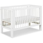Monmobilierdesign - olivia lit bb  barreaux 120x60 blanc sans tiroir