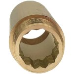 Monmobilierdesign - rallonge laiton mle femelle  1' x l. 25 mm -  l'unit