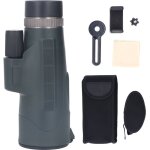 Monoculaire optique hd, objectif de 50 mm, t�lescope portable avec dragonne, id�al pour l'observation ...