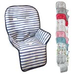 Housse d'assise pour chaise haute bb enfant gamme ptit - marin monsieur bb