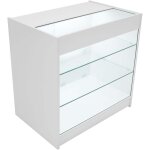 Monster shop - comptoir de vente en mdf blanc led blancs intégrés k900 3 Étagères portes coulissantes ... Monster shop - comptoir de vente en mdf blanc led blancs intégrés k900 3 Étagères portes coulissantes ...
