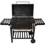 Monster shop - barbecue grill & fumoir xxl style américain en acier noir jardin max 5, 5 kg de charbon ... Monster shop - barbecue grill & fumoir xxl style américain en acier noir jardin max 5, 5 kg de charbon ...