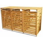 Monster racking - monstershop ? cache poubelle triple en bois à portes verrouillables, abris poubelles ... Monster racking - monstershop ? cache poubelle triple en bois à portes verrouillables, abris poubelles ...