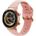 Montre connect�e rose rubicon rncf29