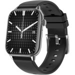 Montre connect�e rubicon rncf49 noire / silicone noir