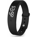 Montre de rappel vibrante pivotell vibratime - avec jusqu' 10 alarmes quotidiennes - noir