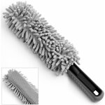 Brosse de nettoyage flexible pour tous types de jantes gris 34x5, 5cm salet
