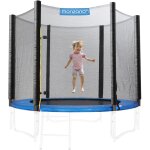 Filet de scurit pour trampoline rsistant filet rond entre zippe refermable dimension au choix 244cm ...