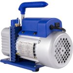 Mophorn - 1. 8cfm pompe  vide collecteur jauge ensemble hvac voiture ac rfrigrant charge