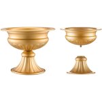 Mophorn - lot de 10 vases � fleurs de mariage de 16 cm de haut, pi�ce ma�tresse de mariage en m�tal, ...