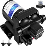 Mophorn - 12v pompe  eau douce auto - amorante, 4 gpm pulvrisateur rv avec interrupteur de pression ...